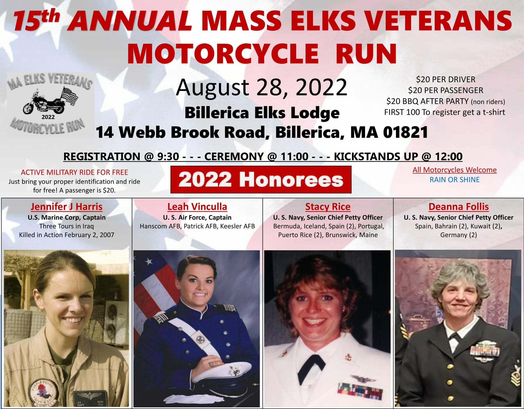 Mass Elks Motorcycle Run 2022 1